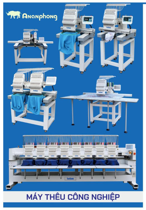 Computerized Indus. Embroidery Machines