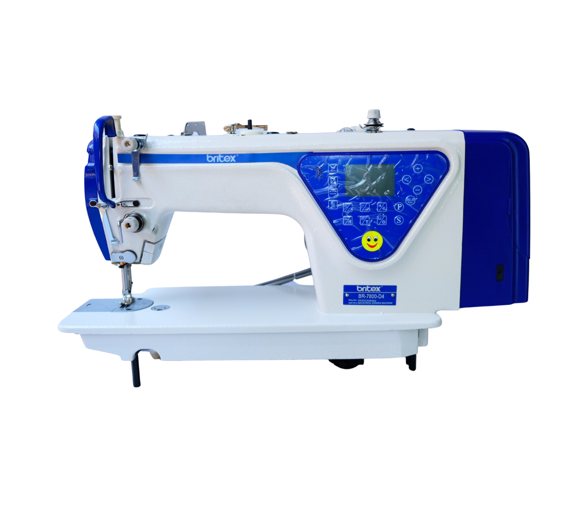 Automatic Direct drive lock stitch sewing machine, Touch Screen Panel - Brand: Britex, Model: BR-7300-D4. - copy