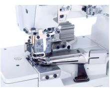 High Speed Direct Drive Flat bed interlock sewing machine for Tape Binding - Brand: Britex, Model: BR-500-02BB.