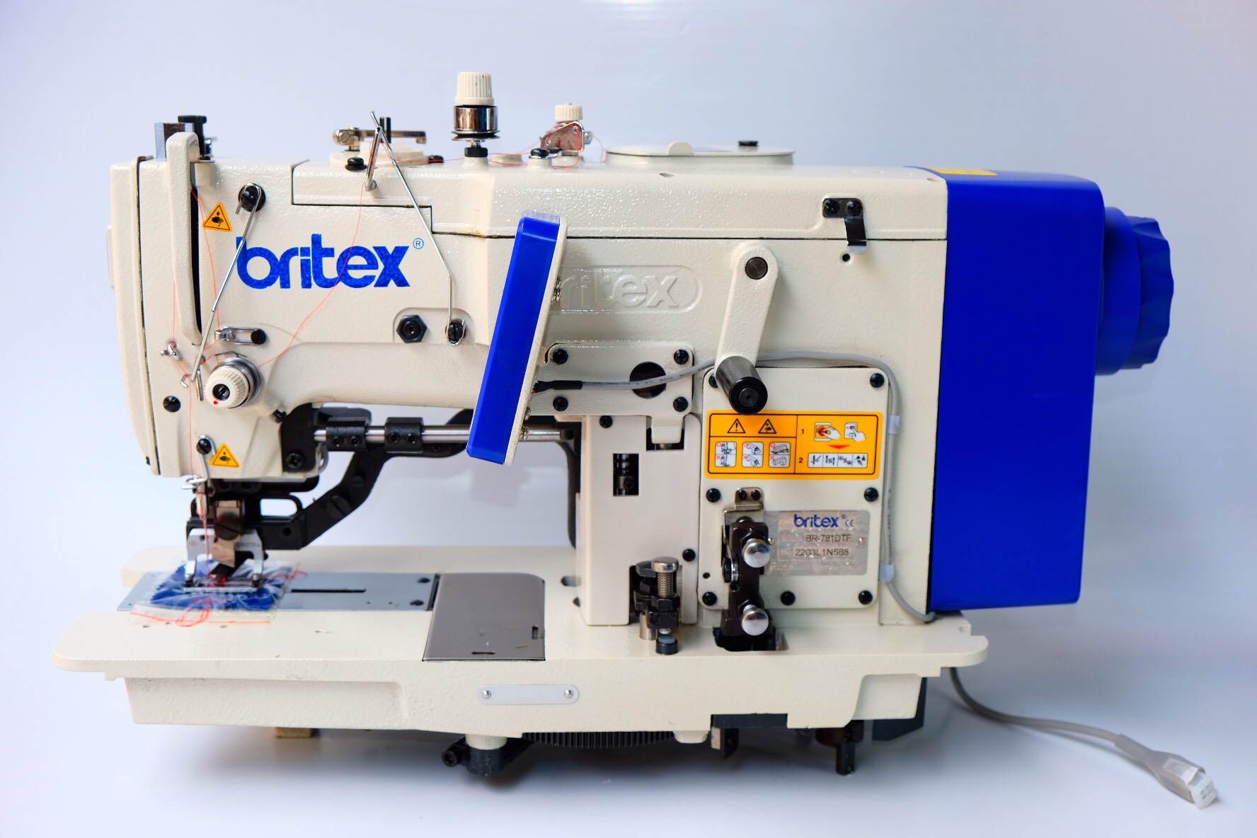 Straight Button holing Machine - Brand: Britex, Model: BR-781 - copy - copy
