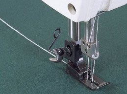 High Speed Two needle Chain Stitch Sewing Machine - Brand: Britex, Model: BR-3800-2 / BR-3800D-2.